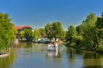 Schleuse unterhalb des Schlosses