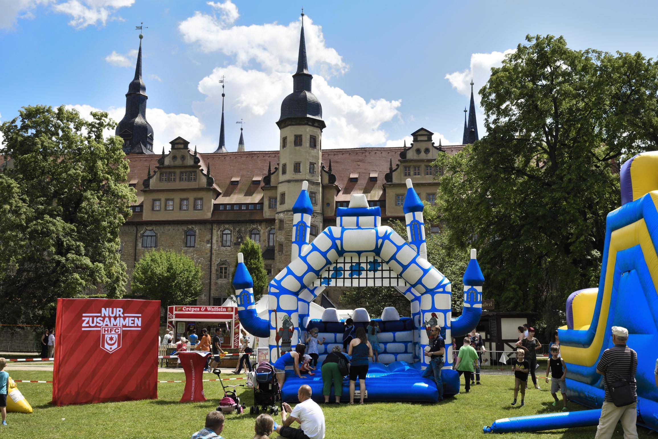 Merseburg lädt Vereine zu seinem 50. Merseburger Schlossfest ein