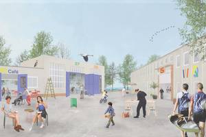 WQ Perspektive Werkhof Copyright LXSY Architekten