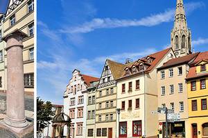 Nordseite des Merseburger Marktes © Wolfgang Kubak