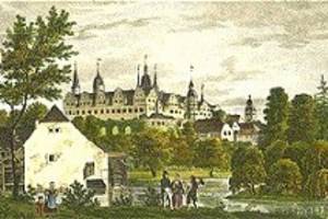 alte ansicht von der stadt merseburg0