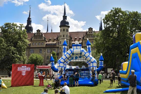 Das große Familien- und Vereinsfest im Rahmen des Schlossfestes. Sonnabend Fest 69 (2)