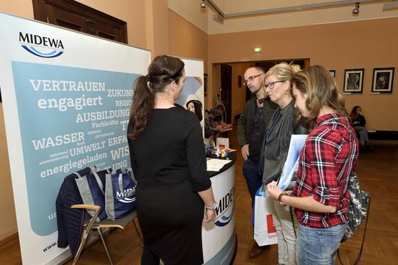 Ausbildungsangebote während der Messe Eindrücke PerspektiveJOB 23