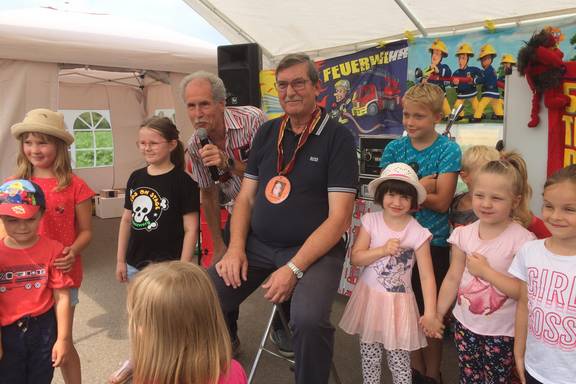 Spielplatzeröffnung in Trebnitz © Stadt Merseburg