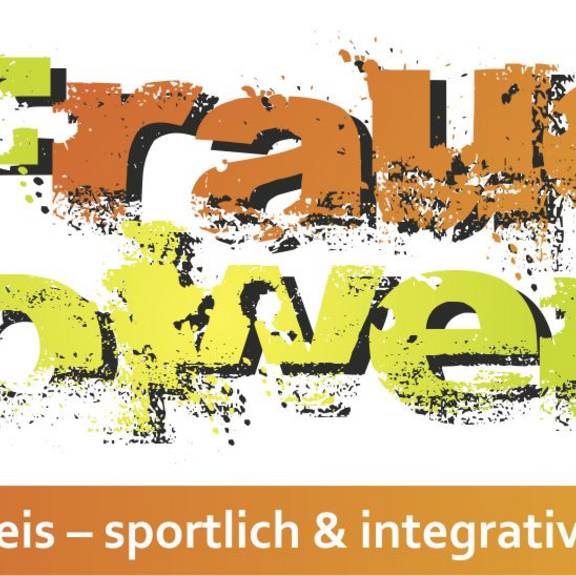 Logo des Frauensportaktionstages frauen power