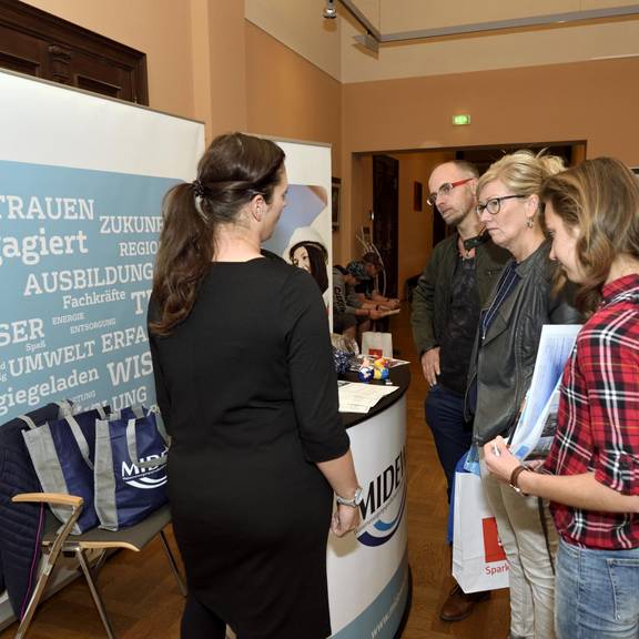 Ausbildungsangebote während der Messe Eindrücke PerspektiveJOB 23