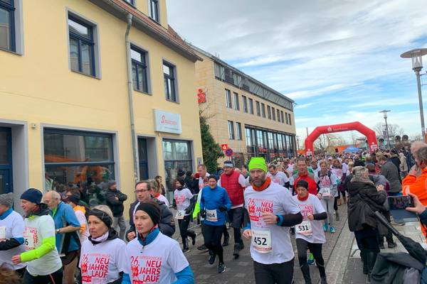 Start © Pressestelle neujahrslauf 2024